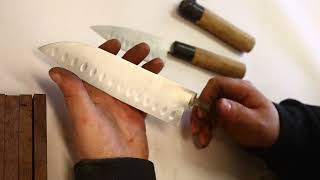 Santoku Blade Revival Watch The Restoration Process [upl. by Hnahc448]