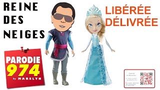 reine des neiges  libérée délivrée  REINE DES NEIGES  bonne année réyoné  PARODIE 974 [upl. by Iinden]