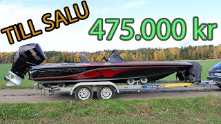 Till SALU Nitro Z20  Mercury 250 pro XS  475 000 kr [upl. by Nylorak]