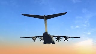 aeroplane game play video turboprop flight simulator game video aeroplane cartoon [upl. by Udella]