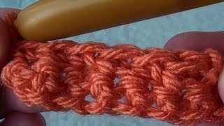 Alternate Single Crochet Stitch by Crochet Hooks You [upl. by Sawyer173]