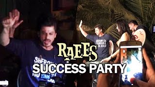 Shahrukh Khans GRAND ENTRY At RAEES SUCCESS PARTY [upl. by Kev912]