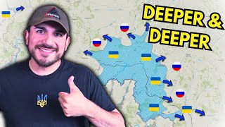 Ukraine ADVANCES DEEP Into Russian Territory [upl. by Ynaffyt]