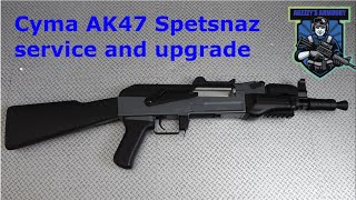 Cyma AK47 Service and upgrade [upl. by Llerrem]