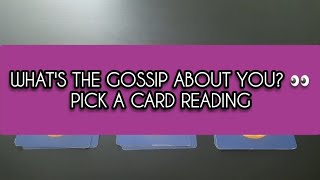 Whats the gossip about you 👀  Pick a card reading [upl. by Ridley]