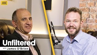 Armando Iannucci interview on Alan Partridge Thick of It amp Veep  Unfiltered James O’Brien 4 [upl. by Annahc]