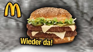 McDonalds Der M Burger kehrt zurück  Neuer Big Rösti Spicy Test [upl. by Gaulin744]