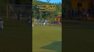 Incredible team goal from Munro College dcup2024 shorts football [upl. by Llenahs]