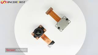 SincereFirst 5MP OV5640 Imaging Sensor Wide Angle 160° FF DVP Camera Module [upl. by Merrie251]