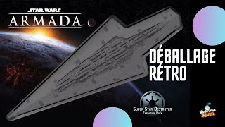 Déballage Rétro Star Wars Armada Super Star Destroyer Expansion Pack [upl. by Rawna870]