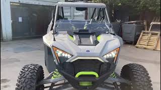 RZR Turbo R with Quadtech integrated front and rear indicators [upl. by Chev]