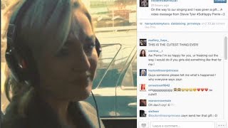 Zayn Malik Makes Perrie Edwards Cry With Video Message [upl. by Annoval253]