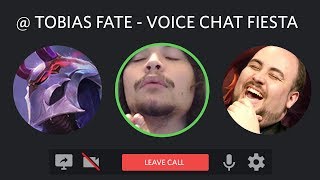 Tobias Fate  RANDOM LEAGUE DISCORD VOICE CHAT FIESTA [upl. by Akyeluz]