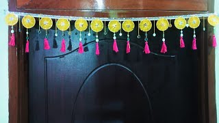 DIY BANGLES DOOR HANGING WALL HANGING [upl. by Elsey]