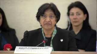 Syria  Human Rights Council urgent debate [upl. by Langsdon]