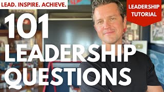 101 Leadership Questions to Spark Meaningful Dialogue  FREE Download amp Tutorial [upl. by Quita478]