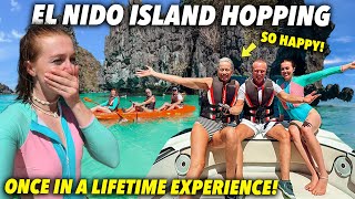 British Parents React to Filipino Island Hopping Paradise in El Nido Best Day Ever [upl. by Howe]