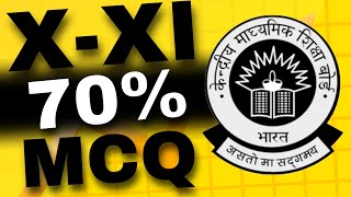 CBSE BIG UPDATE 70 MCQs pattern amp Results Live🔴 [upl. by Aihtnamas]