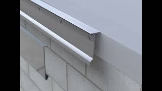 MetalEra AnchorTite Drip Edge Fascia Installation [upl. by Akers]