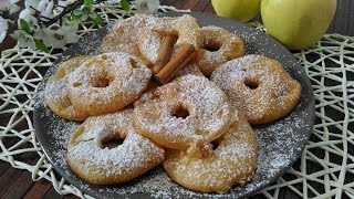 Frittelle di mele della nonna  Grandmas apple fritters [upl. by Pillow99]