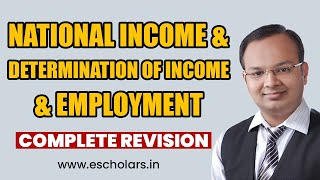 MacroEconomics  Class 12 Economics  National Income and Determination of Income and Employment [upl. by Oelak306]