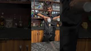 The style of cocktails shaking cocktailshaker bartenderlifestyle viralvideo mixologist [upl. by Gross]