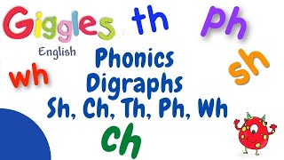 Phonics Digraphs  sh ch th wh ph [upl. by Dedric]