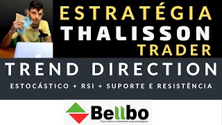 🌐 Melhor Estrategia do Thalisson Trader com indicador Trend Direct Force TDF [upl. by Haikan]