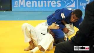 David Larose SGS Judo  Julien La Rocca SGS Judo  Chpts de France 2012 1D [upl. by Gnourt740]