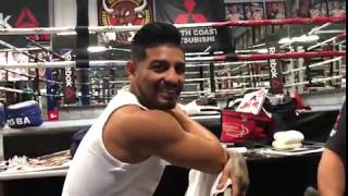 Abner Mares” Even when I got knocked out in the 1sr rd it was still EXCITING Come Feb 9” Esnews [upl. by Hanae277]