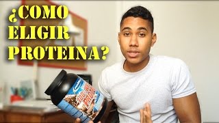 como elegir proteína en polvo según mis necesidades [upl. by Oiromed476]