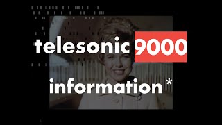 TELESONIC 9000  Information [upl. by Wilson]