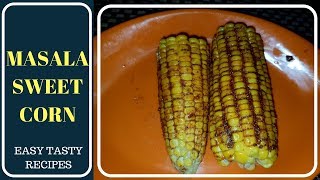 SPICYMasala sweet corn snack chaat recipe in Tamil [upl. by Switzer]