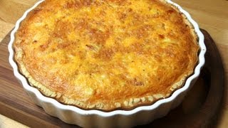 Classic Quiche Lorraine  One Pot Chef [upl. by Tilney]