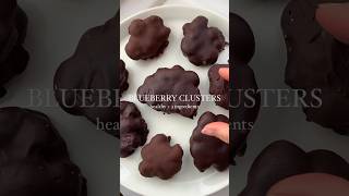 Blueberry cluster recipe proteindessert healthyfoodinspo veganrecipes food breakfastrecipes [upl. by Jerrilee20]