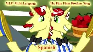 MLP FiM  The Flim Flam Brothers Song  Multi Language [upl. by Lemire]