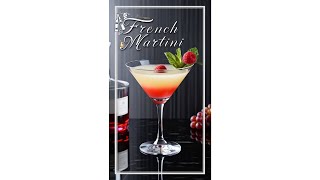 🍸 The Secret Origins of the French Martini  Easy amp Elegant Recipe 🍇 [upl. by Ettenahs]