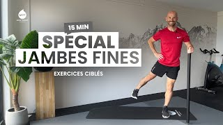 👟 15 min  Exercices Fitness spécial jambes fines  Alexandre Mallier  Move Your Fit [upl. by Whipple552]