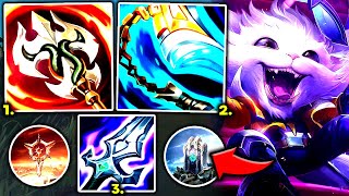 GNAR TOP AOE BUILD IS THE FUTURE amp THIS VIDEO PROVES IT STRONG  S13 Gnar TOP Gameplay Guide [upl. by Tessil]