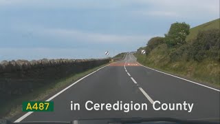 GB A487 Part 2 Aberaeron to Aberystwyth [upl. by Cristen]