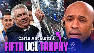 Thierry Henry Micah amp Carragher react to Real Madrids UCL final win  UCL Today  CBS Sports [upl. by Enowtna]