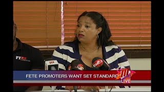 Fete Promoters Want Set Standards [upl. by Nylaret]