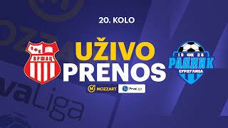 OFK VRŠAC  RADNIK Mozzart Bet Prva liga Srbije 202425 20 Kolo [upl. by Najtsirk]