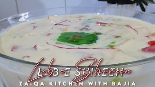 LABE SHREEN  ZAIQA KITCHEN WITH BAJIA\ [upl. by Rattray511]