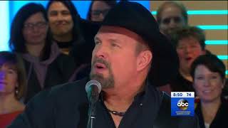 HD Garth Brooks  The Dance Live On GMA 11202017 [upl. by Tiemroth]