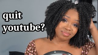 Did I Quit YouTube Am I Coming Back  GRWM  MUAH by Yelena [upl. by Trebleht]