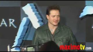 BRENDAN FRASER at AVATAR Premiere Arrivals [upl. by Denison]