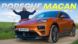 NEW Porsche Macan Electric Review  Better Than The Petrol Version [upl. by Atekihc]