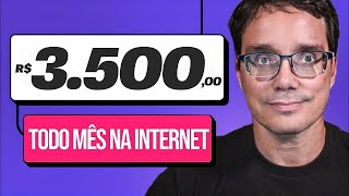 4 FORMAS SIMPLES DE FAZER R 3500 NA INTERNET TODO MÊS EM 2024 [upl. by Aztilem]