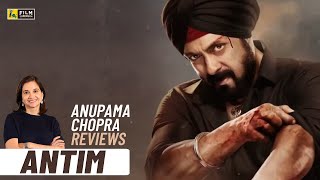 Antim The Final Truth Movie Review by Anupama Chopra  Salman Khan Aayush Sharma  Film Companion [upl. by Rj]